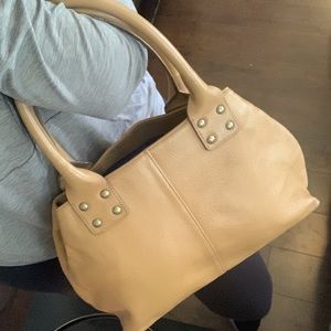 Gap tan mini tote bag